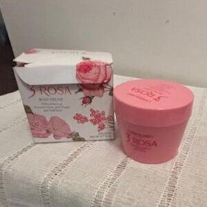 L'Erbolario 3 Rosa Body Cream - 6.7 oz NIB Made in Italy
